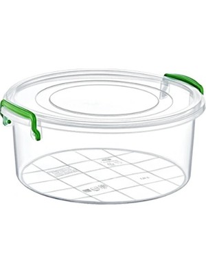 Yuvarlak Saklama Kutusu 2.4 Litre