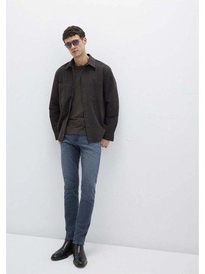 Mavi James Mavi Black Puslu Mürekkep Mavi Jean Pantolon 0042490667