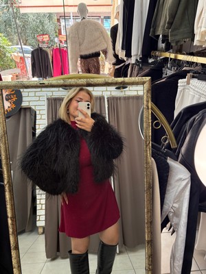 Tuba Toptaş Kürk Kısa Astarlı