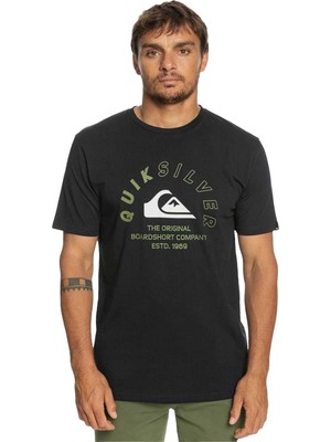 Quiksilver Mixedsignals Erkek Siyah Tişört