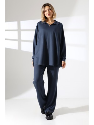 Lubiti Oyşo Modal Dik Yaka Alt Üst Takım