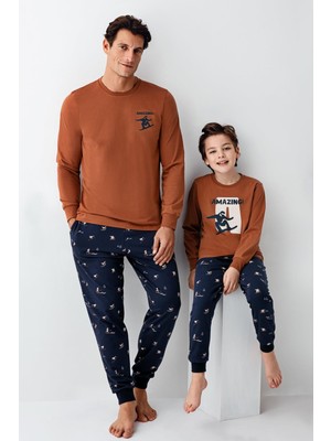 Arnetta Baba Oğul Pijama Takım, Baba ve Çocuk Pijamalar Ayrı Ayrı Fiyatlandırılır