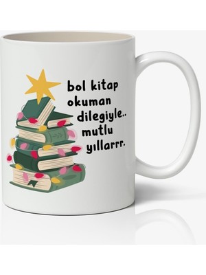 Toyaso Kişiye Özel Yılbaşı Yeni Yıl Christmas Temalı Beyaz Kupa Bardak Sevgiliye Arkadaşa Hediye V4