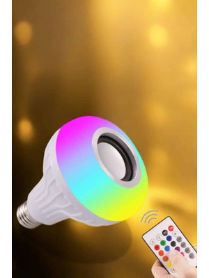 İlanib Ticaret Lamba LED Hoparlör Dayanıklı ve Uzun Ömürlü Bluetooth Hoparlör