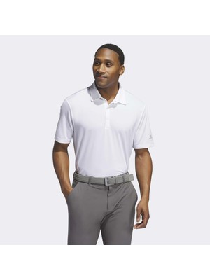 Adidas ULTIMATE365 Solid Polo Erkek Beyaz Polo Tişört (IS7344)