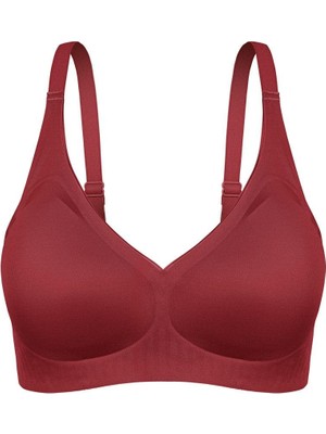 Wonna Ghost Dikişsiz Sütyen - Desteksiz - 2810 - Kırmızı