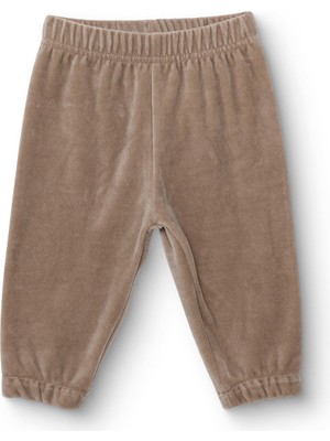 Hellobaby Erkek Bebek Kadife Eşofman Alt Lastikli Paça