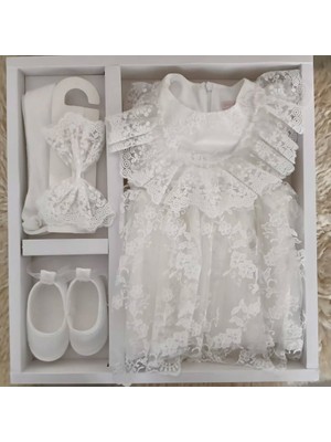 Pugi Baby  Kız Bebek Orkide Mevlüt Elbisesi
