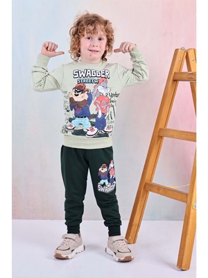 Gültekin Bebe 3-10 Yaş Taz ve Baksbani Erkek Ikili Takım- 8184245  - Yeşil