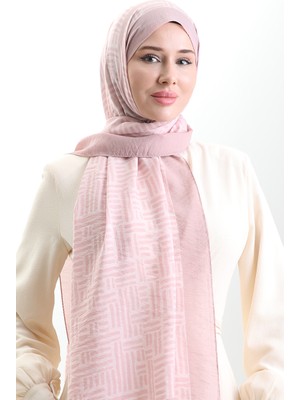 Karaca Doğal Elyaf Şal 82008-07 Pudra