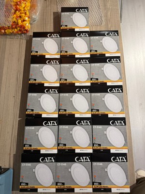 Cata CT5145 Beyaz Sıva Altı Panel (16 Adet)