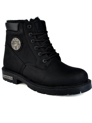 Konfor Iç Kısmı Kürk Fermuarlı Erkek Bot