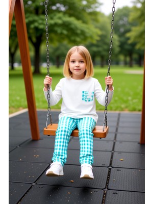 FRM Kız Çocuk Pijama Seti Rahatlık ve Şıklığı Bir Araya Getiren Tasarım Kaliteli Şık Rahat