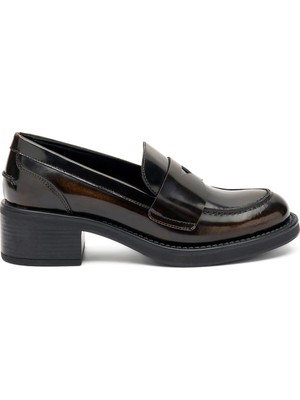 Kadın Oxford ( Klasik) 82U1 Frau Brush Tortora