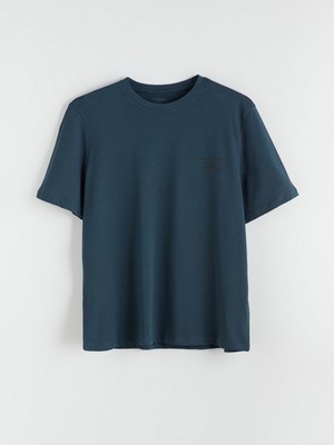 LC Waikiki Yeni Sezon Büyük Beden Baskılı Penye Erkek TIŞÖRT_8684690822207