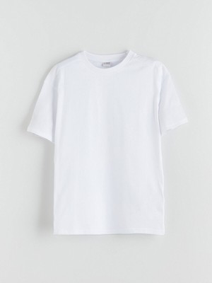 LC Waikiki Yeni Sezon Bisiklet Yaka Basic Erkek Çocuk TIŞÖRT_8684689364350