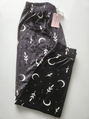 Pijamoni  Kadife Büyük Beden Pijama Altı 7778