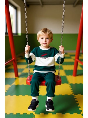 FRM Erkek Çocuk Regular Fit Pamuklu Örme Takım Kaliteli Şık Rahat  Günlük