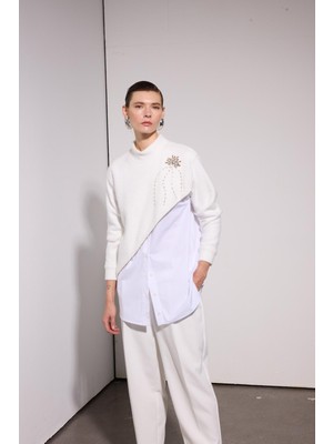 Missemramiss 5007 Savelle Gömlek Garni Angora Tunik