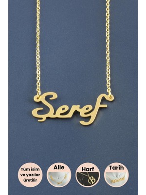 Fantastik Store Şeref Isimli Kolye
