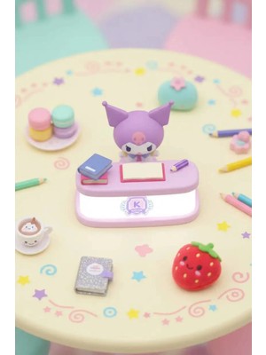 Miniso Sanrio Lisanslı Dekoratif Masa Lambası (Kuromi)