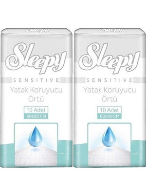 Sleepy Hasta Yatak Koruyucu 60*90CM 20 Adet (2pk*10)