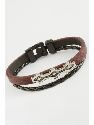 Fantastik Store Oval Kaliteli Suni Deri Bileklik