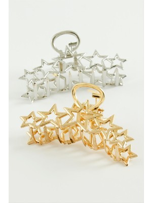 Fantastik Store Yıldız Metal Mandal Toka 8 cm