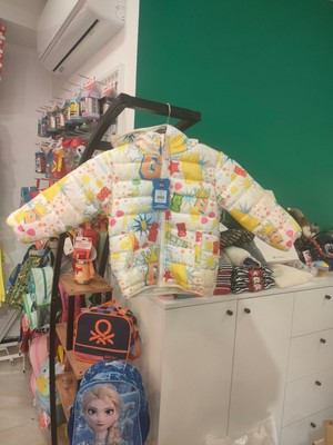 Haribo Unisex Çocuk Lisanslı Kapüşonlu Mont Krem