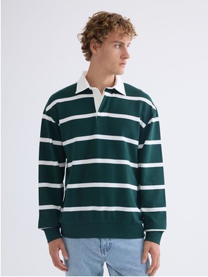 LC Waikiki Yeni Sezon Polo Yaka Uzun Kollu Erkek SWEATSHIRT_8684689096817