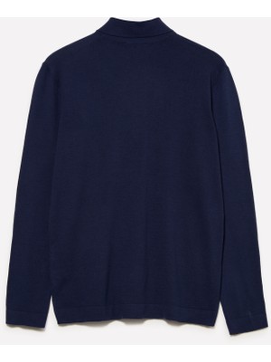 Sisley   %100 Pamuk Polo Yaka Kazak