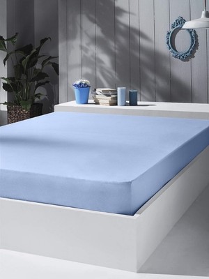 My Shopping 200X200 Lastikli Fitted Çarşaf %100 Pamuk Penye