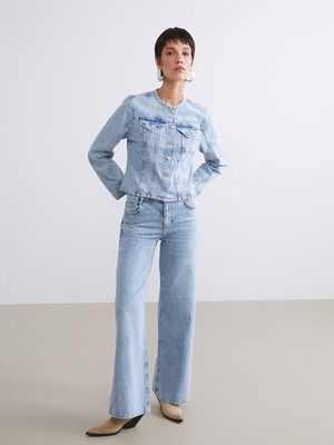 LC Waikiki Yeni Sezon Baggy Fit Kadın Jean PANTOLON_8684689490691