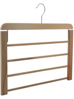 Matmel Ahşap Katlı Pantolon Askısı