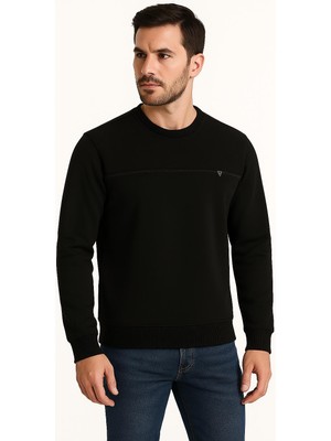 Classics Men Gewer Uzun Kol Sıfır Yaka Erkek Selanik -7444