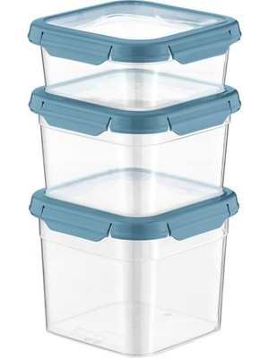 Smartware 3'lü Set Loxo Sızdırmaz Saklama Kabı 700 -1000-1500 ml