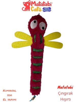 Matatabi Cats  Yusufçuk (Hışırtılı,çıngıraklı,matatabi Li,pelüş Oyuncak)