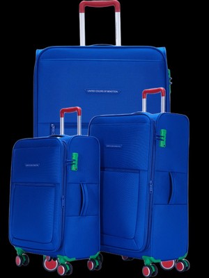 United Colors Of Benetton 14BNT2800 Polipropilen 3 Lü Valiz Seti