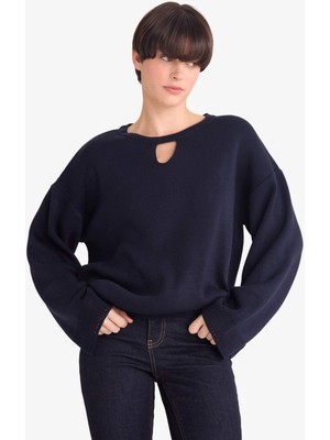 DeFacto Regular Fit Bisiklet Yaka Triko Kazak F4083AX25WN