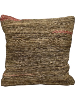 Kilim Antik El Dokuma Kilim Kırlent Yastık Kılıfı 0266 - Yeni - Çok Renkli