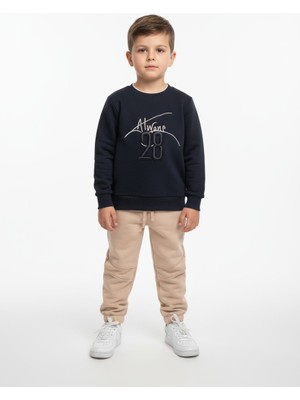 Gigi Giyim Always Baskılı Üç Ip Erkek Çocuk Takım