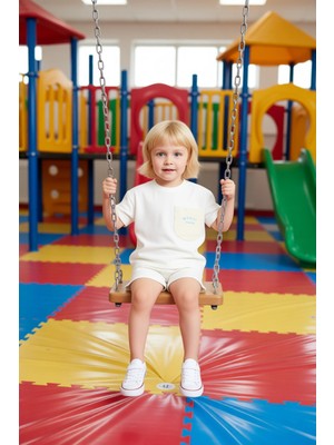 FRM Kız Çocuk Pamuklu Tişört ve Şort Takımı Yazlık Konfor ve Şıklık Bir Arada Kaliteli Şık Rahat