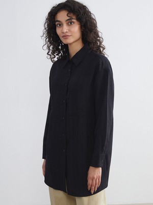 LC Waikiki Yeni Sezon Loose Fit Kadın Gömlek TUNIK_8684691212366