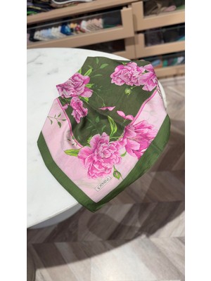 İpekevi Ipekevi Desenli Tensoft Şal 2882 Çam Kokusu