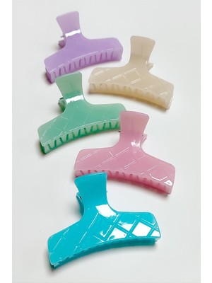 Fantastik Store Baklava Desenli Renkli Mandal Toka 8 cm