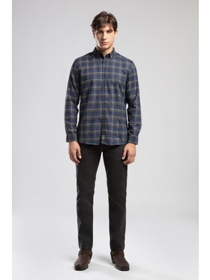 Lee Cooper Jagger Normal Bel Dar Kesim Düz Paça Gri Erkek Pantolon