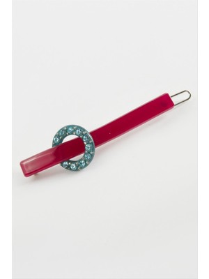 Fantastik Store Yuvarlak Taşlı Pens Toka