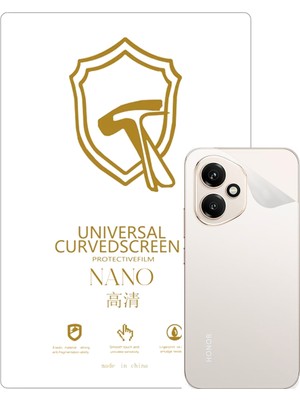 Microcase Honor 400 5g ile Uyumlu Full Tpu Nano Arka Ekran Koruma Filmi - EKM102