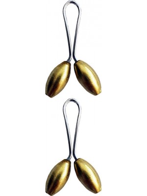 MiraLive 2 Adet Tesettür Eşarp ve Şal Klipsi Sarı