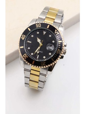 Leerybee Gümüş Renk Çelik Kordon Erkek Kol Saati Arkadaşa Sevgiliye Hediye Doğum Günü Abiye Babaya